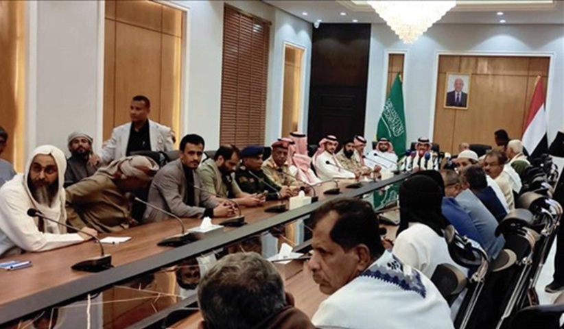 عاجل... وفد سعودي برئاسة رئيس اللجنة الخاصة المعنية باليمن يعقد اجتماعا بقيادات محافظة حضرموت