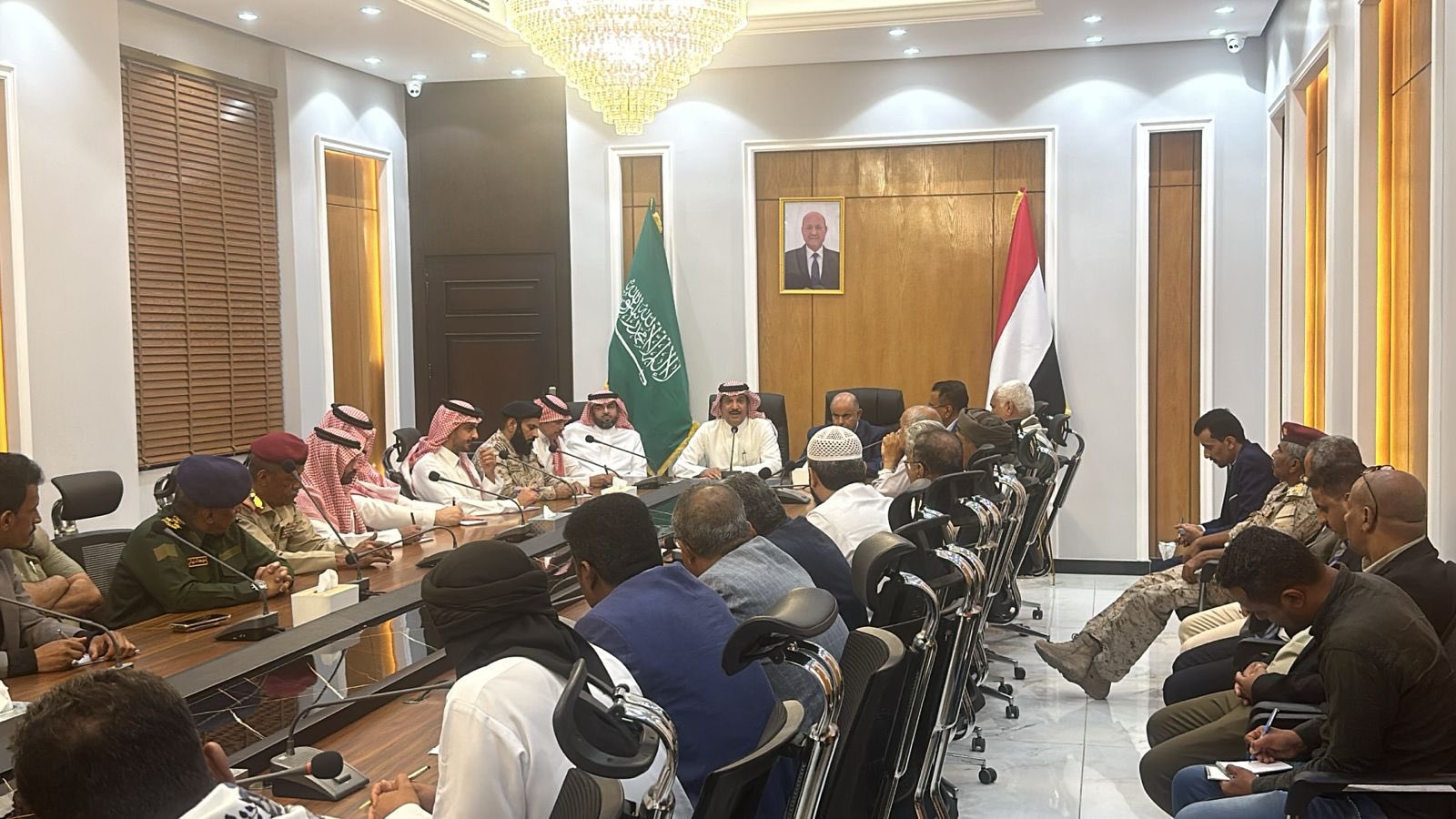 الكشف عن مخرجات اجتماع الوفد السعودي مع قيادات محافظة حضرموت