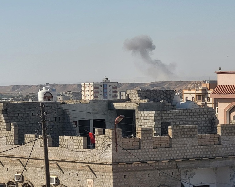 ثلاث غارات تحذيرية للتحالف على محور الغيضة بعد رفض قواته التابعة لـ الانتقالي الانسحاب والرد بالمضادات - [فيديو]