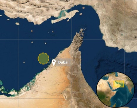 هيئة بريطانية تبلغ عن نشاط مشبوه وسقوط قذيفة مجهولة غرب دبي