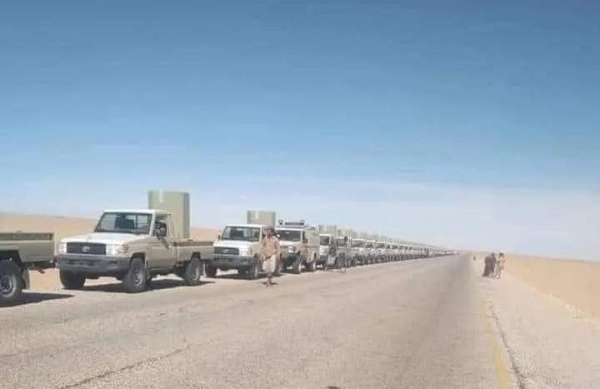 تعزيزات عسكرية سعودية تصل شبوة في طريقها إلى عدن وسط تصعيد للانتقالي