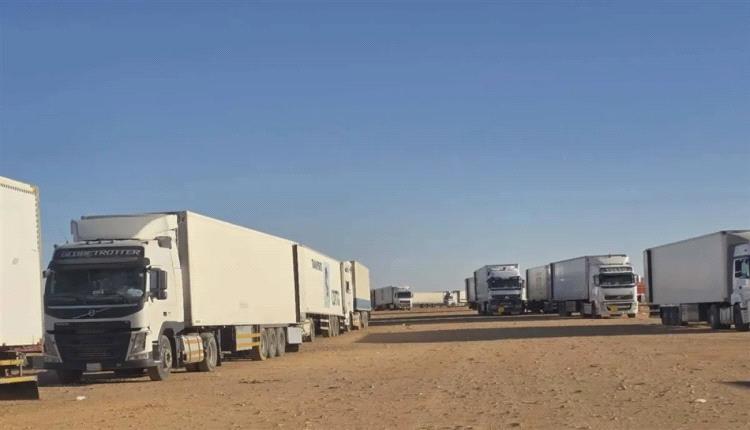 أول تعليق رسمي على تكدس الشاحنات في منفء الوديعة الحدودي مع السعودية 