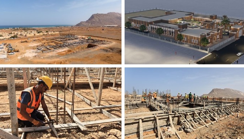 البرنامج السعودي يواصل تنفيذ مشروع معهد التدريب الفني والمهني في سقطرى