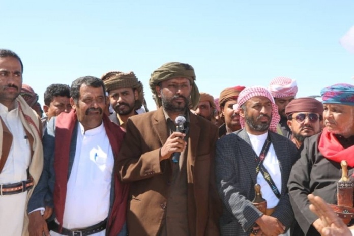 وفد قبلي رفيع من قوات حماية حضرموت وحلف القبائل يصل السعودية