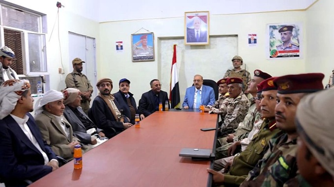 رئيس برلمان اليمن: المستقبل لن يكون إلا بهزيمة الحوثي واللواء 35 مدرع يمثل قاعدة صلبة لمعركة التحرير