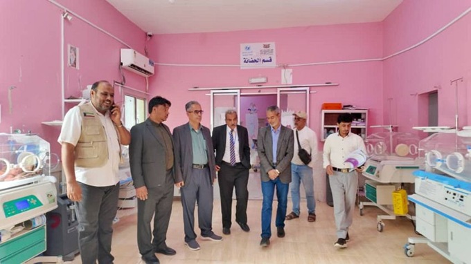 تدشين مخيم طبي مجاني للعيون في شبوة بتمويل من الكويت