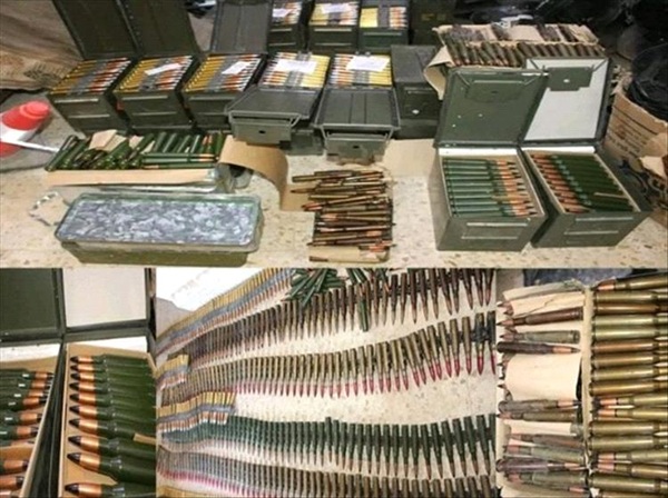 إحباط تهريب كمية كبيرة من الأسلحة والذخائر في حضرموت وضبط 3 متهمين