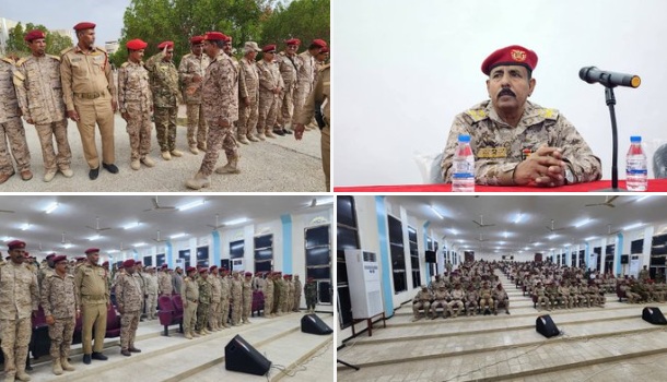 بمراسم عسكرية مهيبة.. اللواء اليميني يتسلم قيادة المنطقة العسكرية الثانية ويرسم خارطة طريق لـ أمن حضرموت