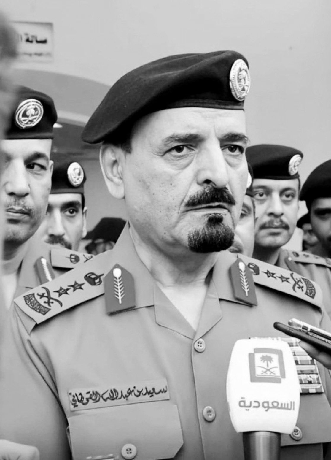 الداخلية السعودية تنعي مساعد الوزارة لشؤون العمليات الفريق الأول سعيد بن عبد الله القحطاني