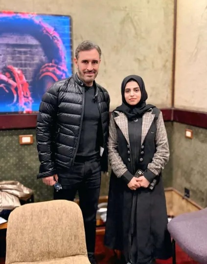 فنانة يمنية تثير التكهنات بأول ظهور مع كاظم الساهر.. هل يلوح تعاون فني قريب؟