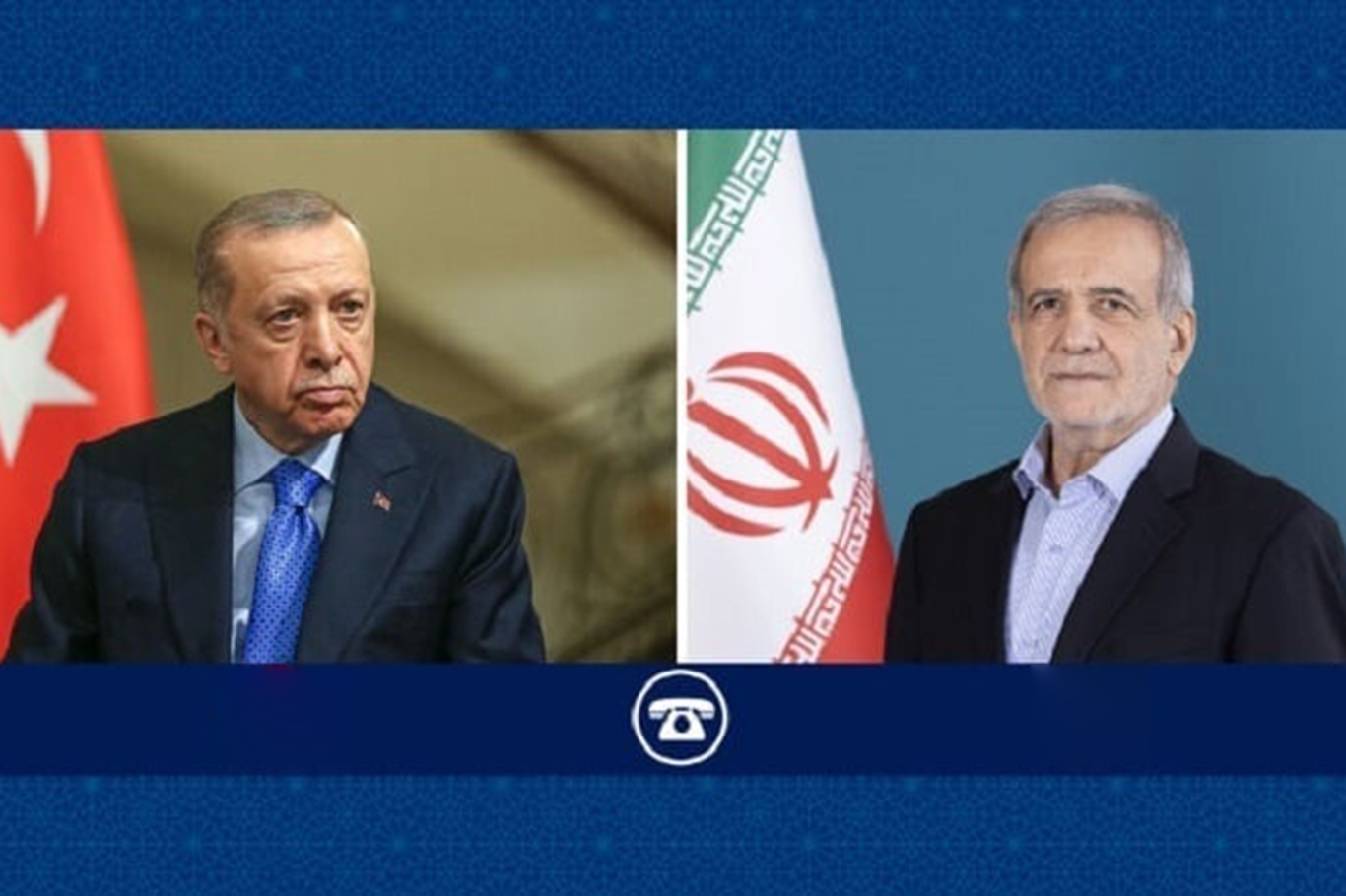 اردوغان يهاتف نظيره الايراني ويؤكد على ضرورة فتح باب الدبلوماسية ووقف الهجمات على دول الجوار 