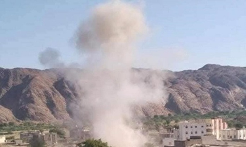 شهيد وجريحان من قوات الانتقالي بهجوم للقاعدة استخدم فيه الطيران المسير في شبوة