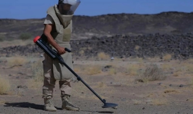 مسام السعودي ينزع 1917 لغماً وذخيرة غير منفجرة وعبوة ناسفة في اليمن