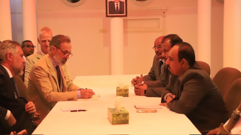 الاتحاد الأوروبي والأمم المتحدة يؤكدان استمرار دعم المشاريع التنموية في حضرموت