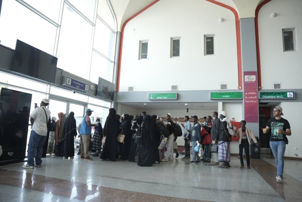 148 لاجئا صوماليا في اليمن يعودون طوعيا إلى بلادهم