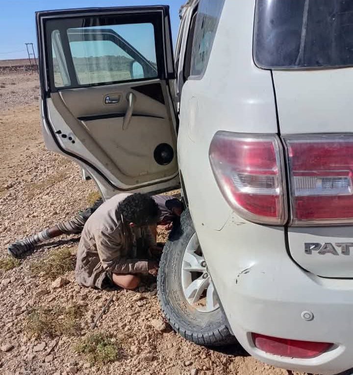 مسؤول عسكري في قوات حماية حضرموت يتعرض لحادث مروري مروع