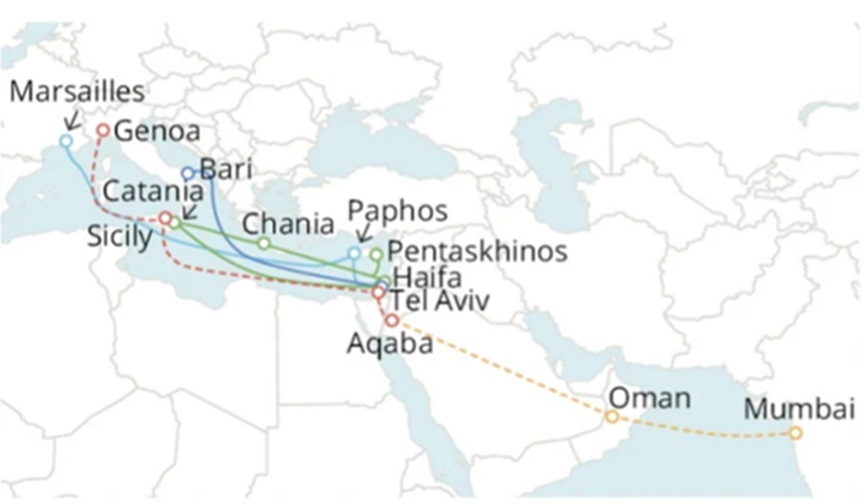 غوغل تطلق كابل بحري "بلو-رامان" لتجاوز مخاطر الحوثيين وتعزيز الاتصال بين أوروبا وآسيا