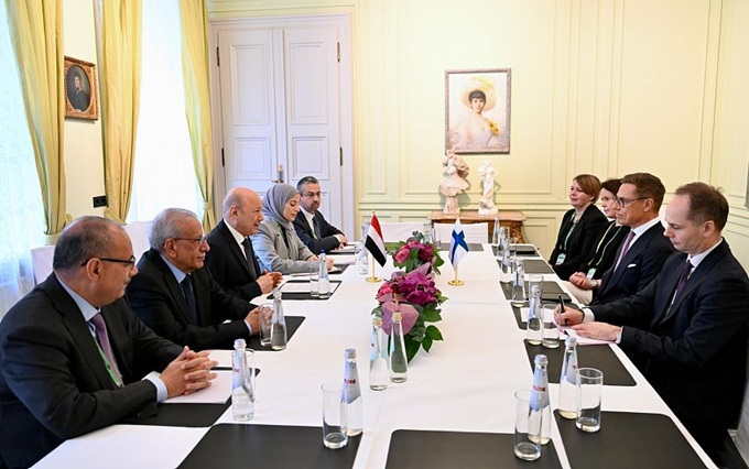 الرئيس العليمي يدعو إلى دول فنلندي فاعل داخل الاتحاد الأوروبي لاتخاذ موقف أكثر صرامة تجاه ميليشيا الحوثي