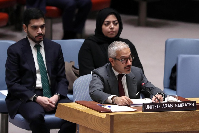 الإمارات تعلن عن موقف جديد بشأن اليمن أمام مجلس الأمن الدولي
