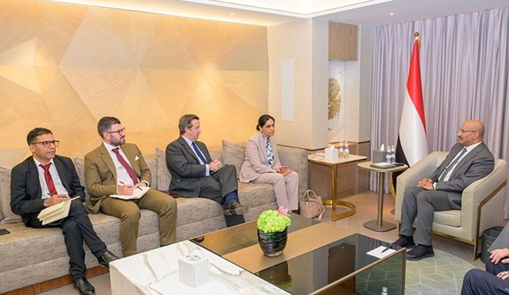طارق صالح لـ سفيرة بريطانيا: تأمين الملاحة الدولية في البحر الأحمر مرهون بإنهاء سيطرة الحوثي على صنعاء
