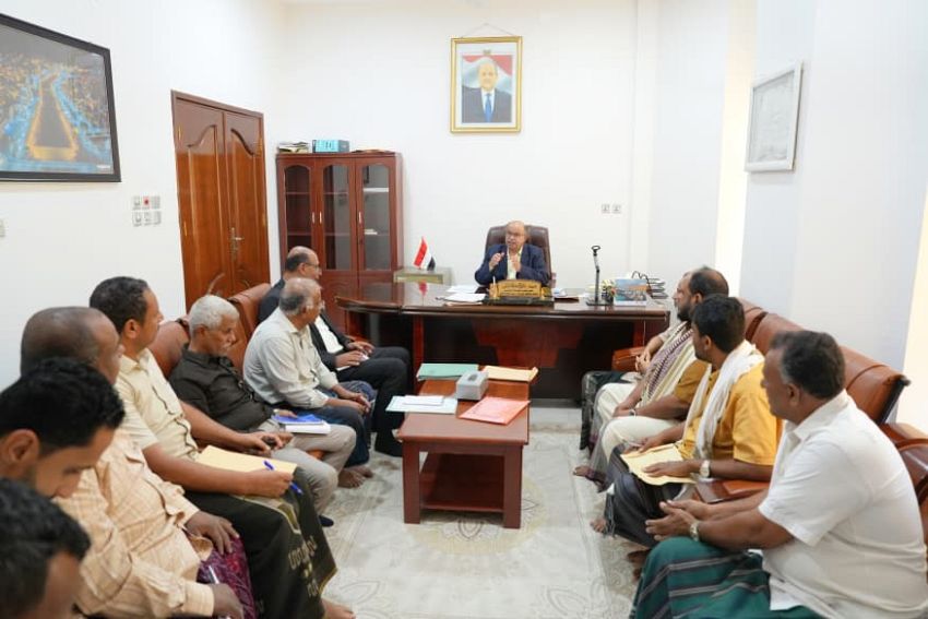 الخنبشي يصدر توجيها هاما بشأن مشاكل المديريات في حضرموت