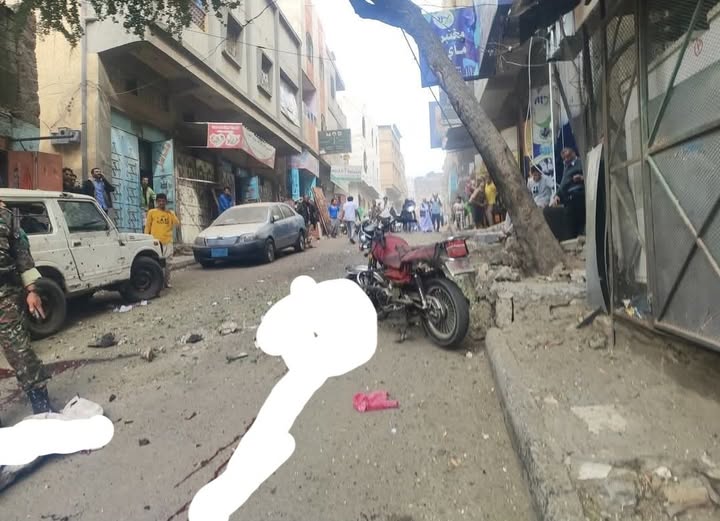 عاجل.. انفجار عبوة ناسفة في تعز وسقوط ضحايا