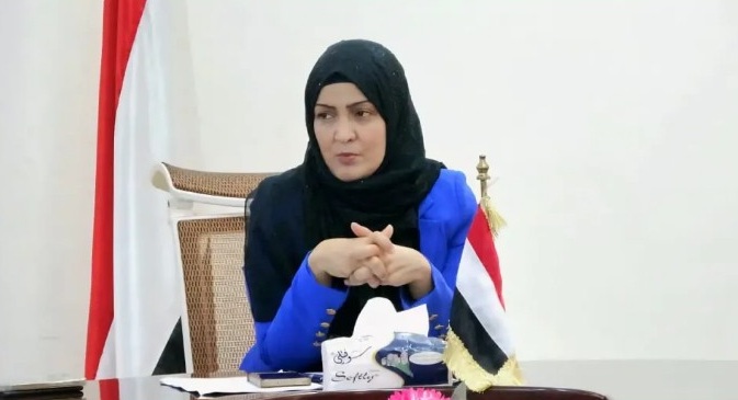 وزيرة الشؤون القانونية: جرائم الحوثي بحق المدنيين في تعز لن تمر دون عقاب