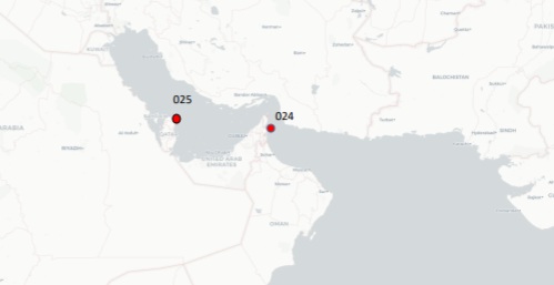 تعرض سفينتين لهجمات بـ ”مقذوفات مجهولة“ في الخليج العربي وخليج عمان