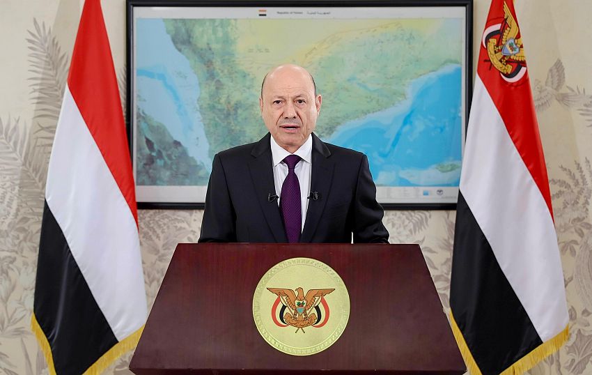 الرئيس العليمي في خطاب العيد: ”بشائر الخلاص“ تلوح في الأفق والمشروع الوطني يزداد تماسكاً