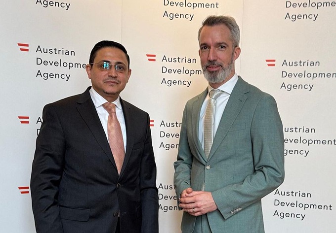 اليمن يبحث دعما نمساويا في القطاع التنموي