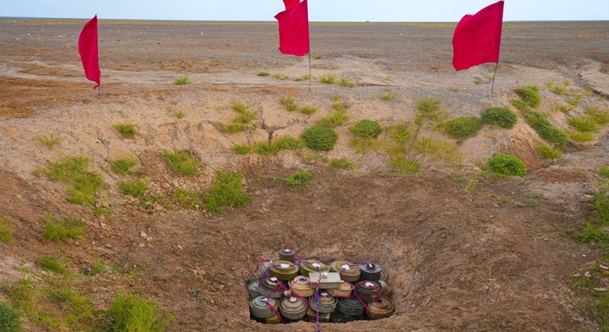 مسام السعودي يعلن نزع أكثر من 6 آلاف مادة متفجرة في اليمن منذ مطلع فبراير 