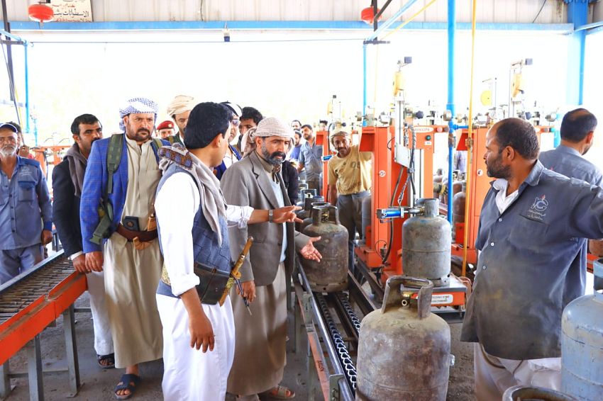 زيادة كبيرة في إمدادات الغاز إلى عدن وتعز وحضرموت ولحج 