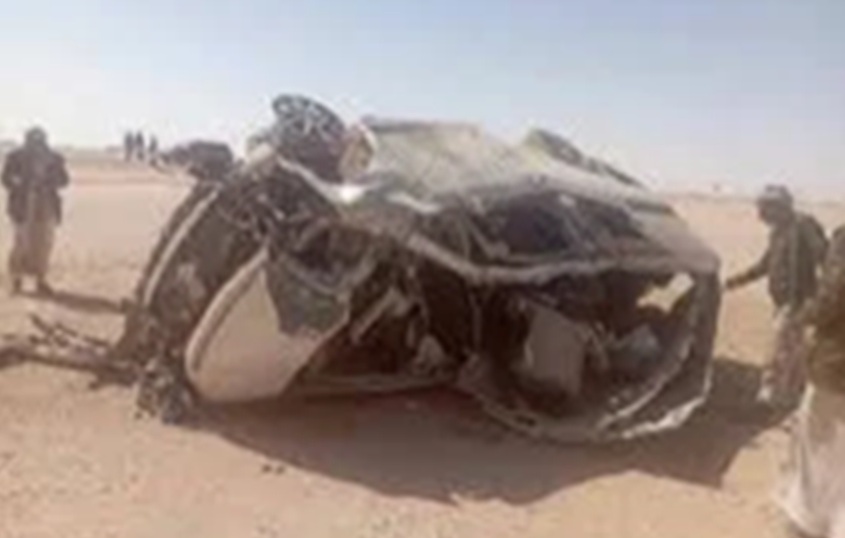 وفاة 5 أشخاص وإصابة 2 آخرين إثر انقلاب حافلة ركاب شرق اليمن