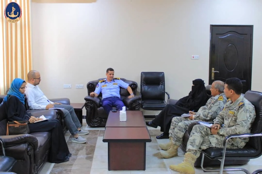 مسؤولون بمصلحة خفر السواحل والامم المتحدة يبحثون توسيع مشاركة المرأة