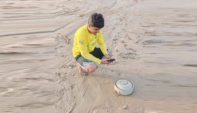 سكان محليون يعثرون على الغام أرضية جرفتها السيول شمال غرب اليمن