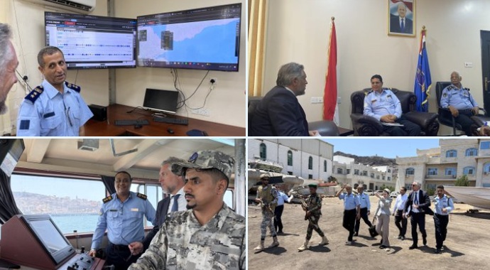 الاتحاد الأوروبي يؤكد التزامه بدعم خفر السواحل اليمني وتعزيز أمن البحر الاحمر