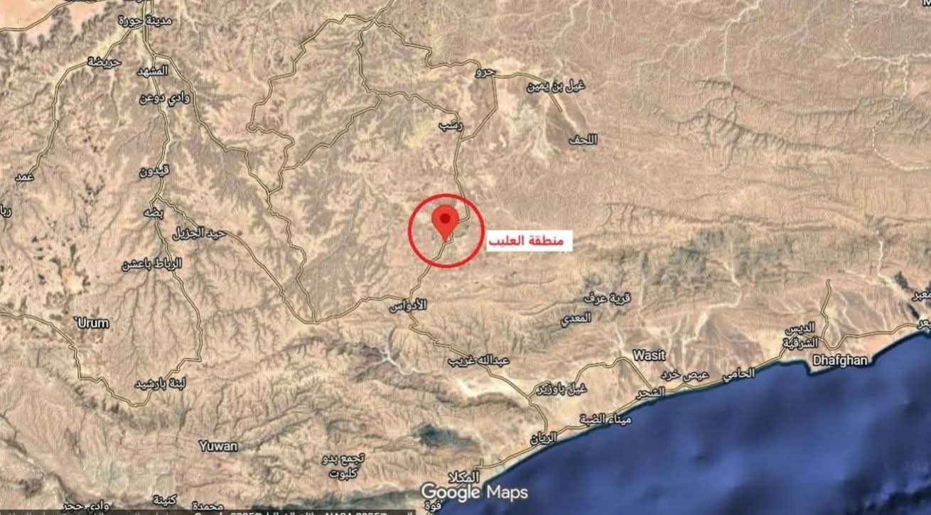 النخبة الحضرمية تدفع بتعزيزات كبيرة إلى معسكر الأدواس لفك الطوق عن قوات حماية الشركات في المسيلة